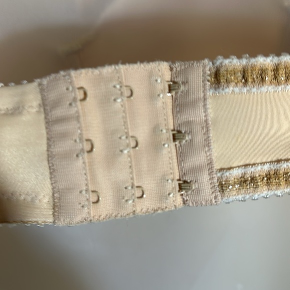 Maidenform Pretty Shapely Cream Strapless Underwire Bra Vintage 1970s 34C - Picture 11 of 16